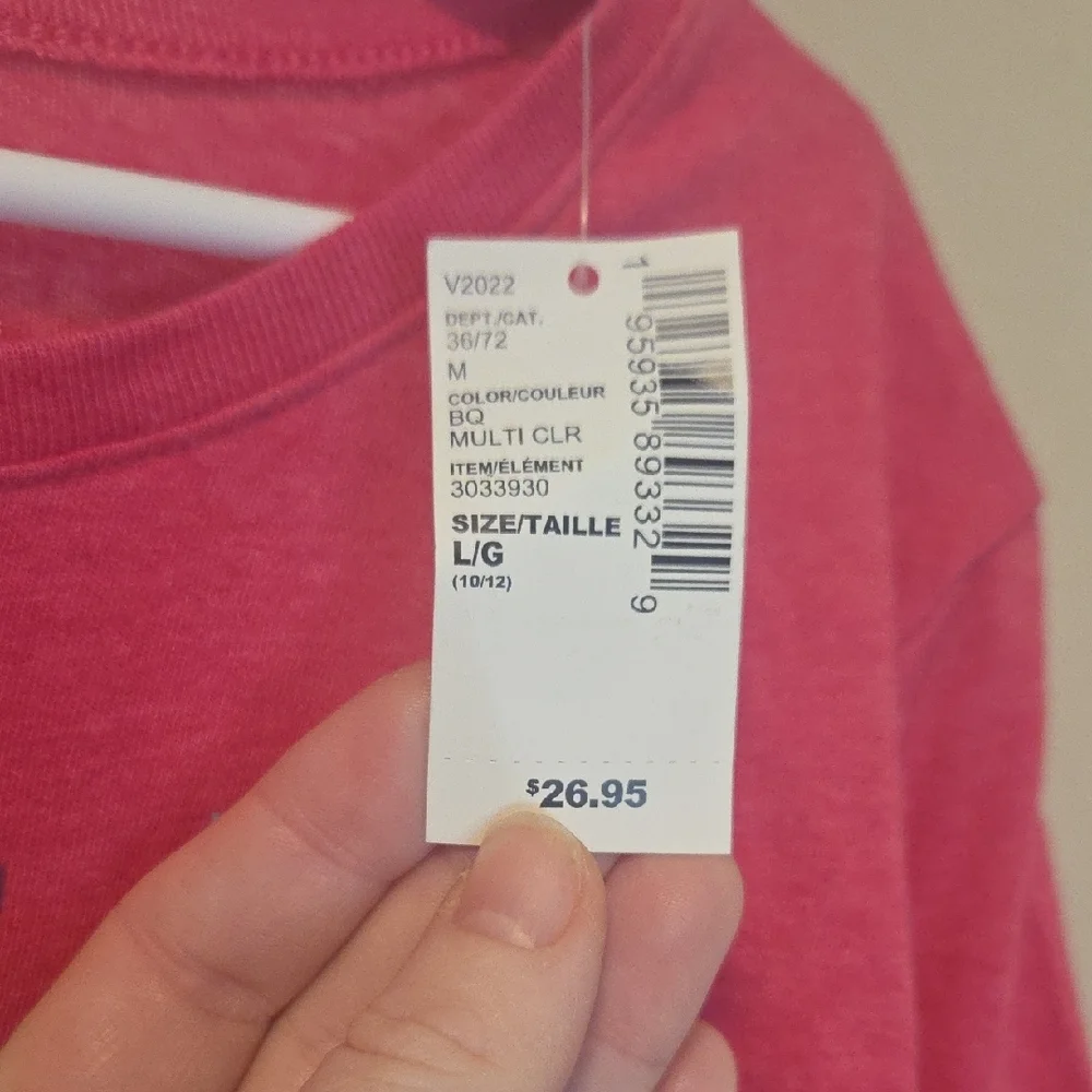 The Children's Place Pink Princess Graphic Long Sleeve Tee